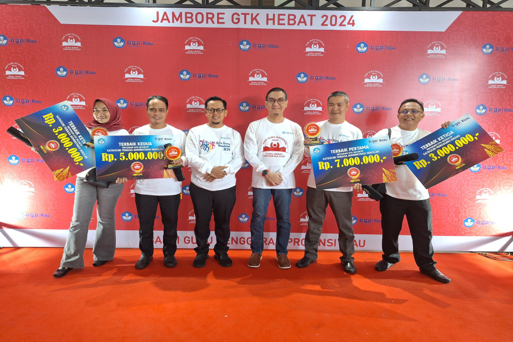 Syamsir  Anggota TIM L|Kita Bengkalis Berhasil Raih Juara 1 Jambore GTK HEBAT Tahun 2024